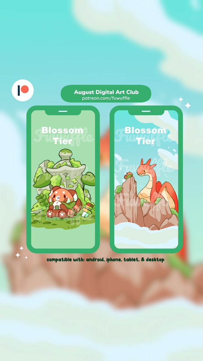 fuwuffle's tweet photo. The fluffiest, most adorable lil adventurer is here! ❤️ 

These digital wallpapers will be available exclusively through my Patreon starting tomorrow!

🌷 #fuwuffle #redpanda #cuteart https://t.co/eijhLdrp6N