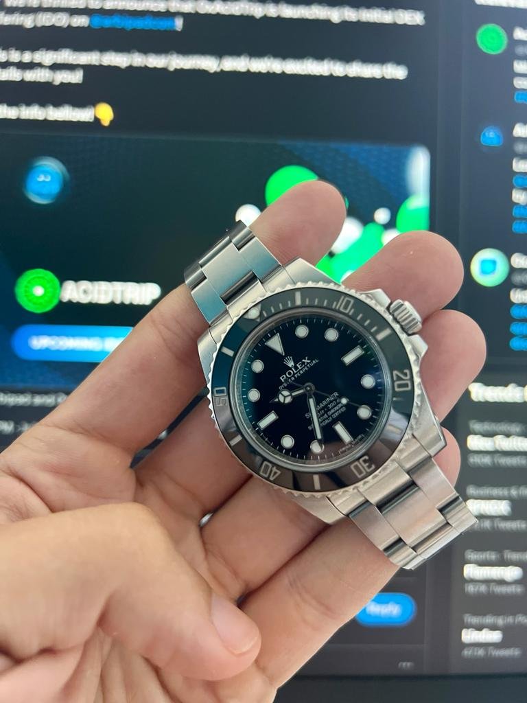 🎉 GIVEAWAY ALERT! 🎉

🔥 Win a luxurious Rolex Submariner! 🔥

To enter:
1️⃣ Follow @0xacidtrip
2️⃣ Like and RT this Post

Increase your chances of winning:
👉Hold $TRIP in your wallet 🚀 1 $TRIP = 1 ENTRY

👉Purchase $TRIP during IDO and HODL 🌟 1 $TRIP = 10 ENTRIES

IDO will