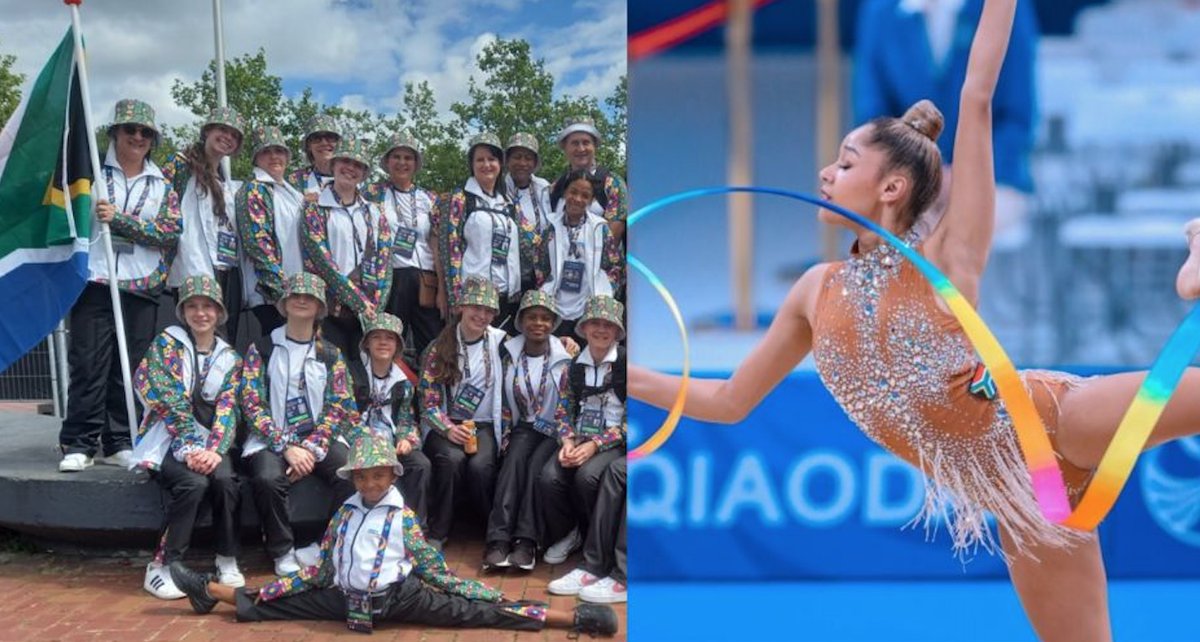GoodThingsGuy's tweet photo. From Chengdu to Amsterdam: South African Gymnasts Unite and Delight - https://t.co/1nj3QSHLPB https://t.co/shhd3UNMGH