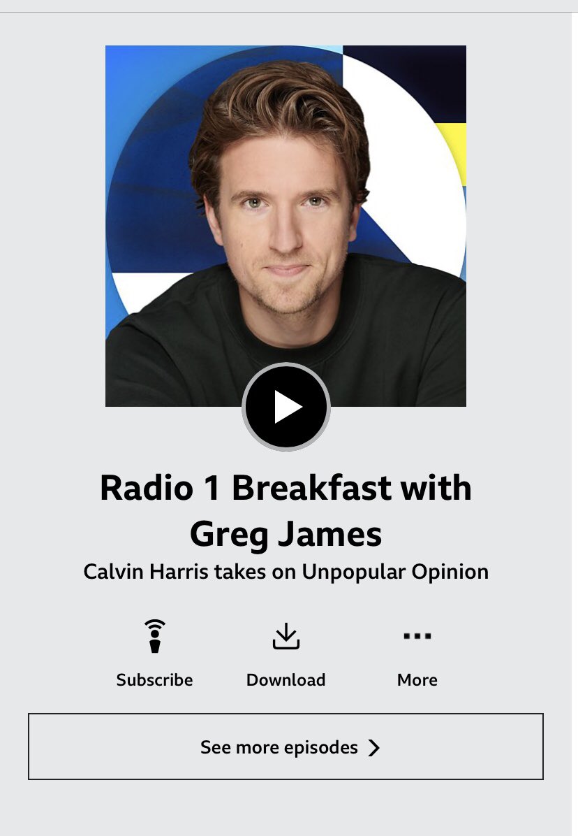 Some epic content on <a href="/gregjames/">Greg James</a> show this morning on BBC Radio One. Especially at about 07:55! 😁 <a href="/BBCRadio1PR/">BBC Radio 1, 1Xtra & Asian Network Press Office</a> <a href="/TruckFestival/">Truck Festival</a>