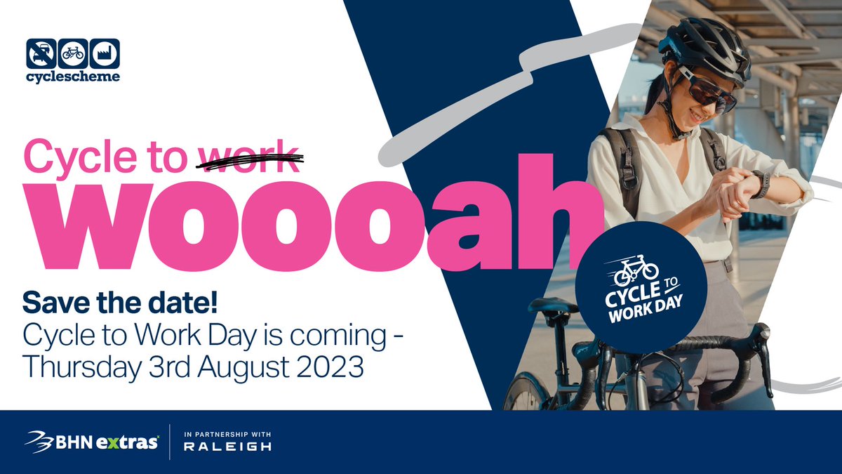 amazingalcester's tweet photo. National Cycle to Work Day 2023 is taking place on Thursday 3rd August so why not get on your bikes and get involved? The campaign has been running for eleven years and aims to encourage people all around the country to get on their bikes. #Warwickshire https://t.co/gsjgty8fTx