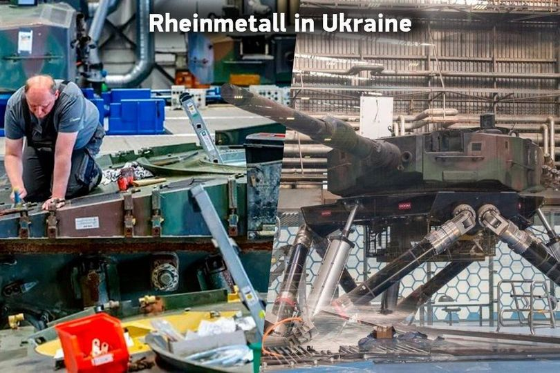Red_Alert_InfoN's tweet photo. Rheinmetall is completing the training of Ukrainians to work at its new plant in Ukraine.
The plant is expected to produce up to 400 battle tanks a year and repair Fuchs armoured vehicles
#thanksforarm #standwithUkraine #germansupport https://t.co/zRjtRtCRP8
