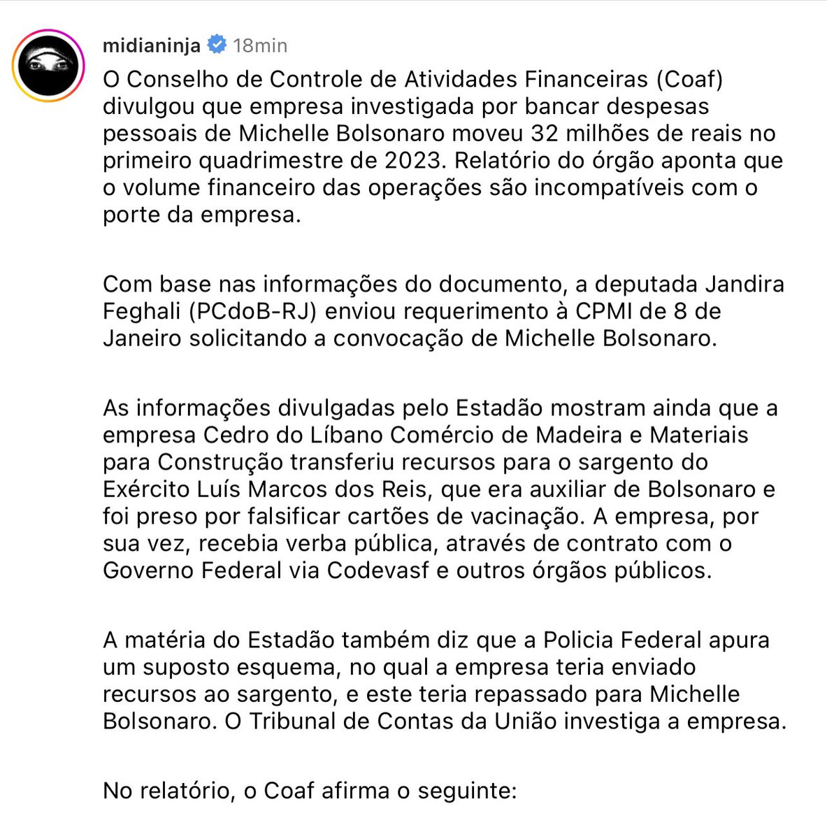 E sobre esse, alguma coisa a falar??