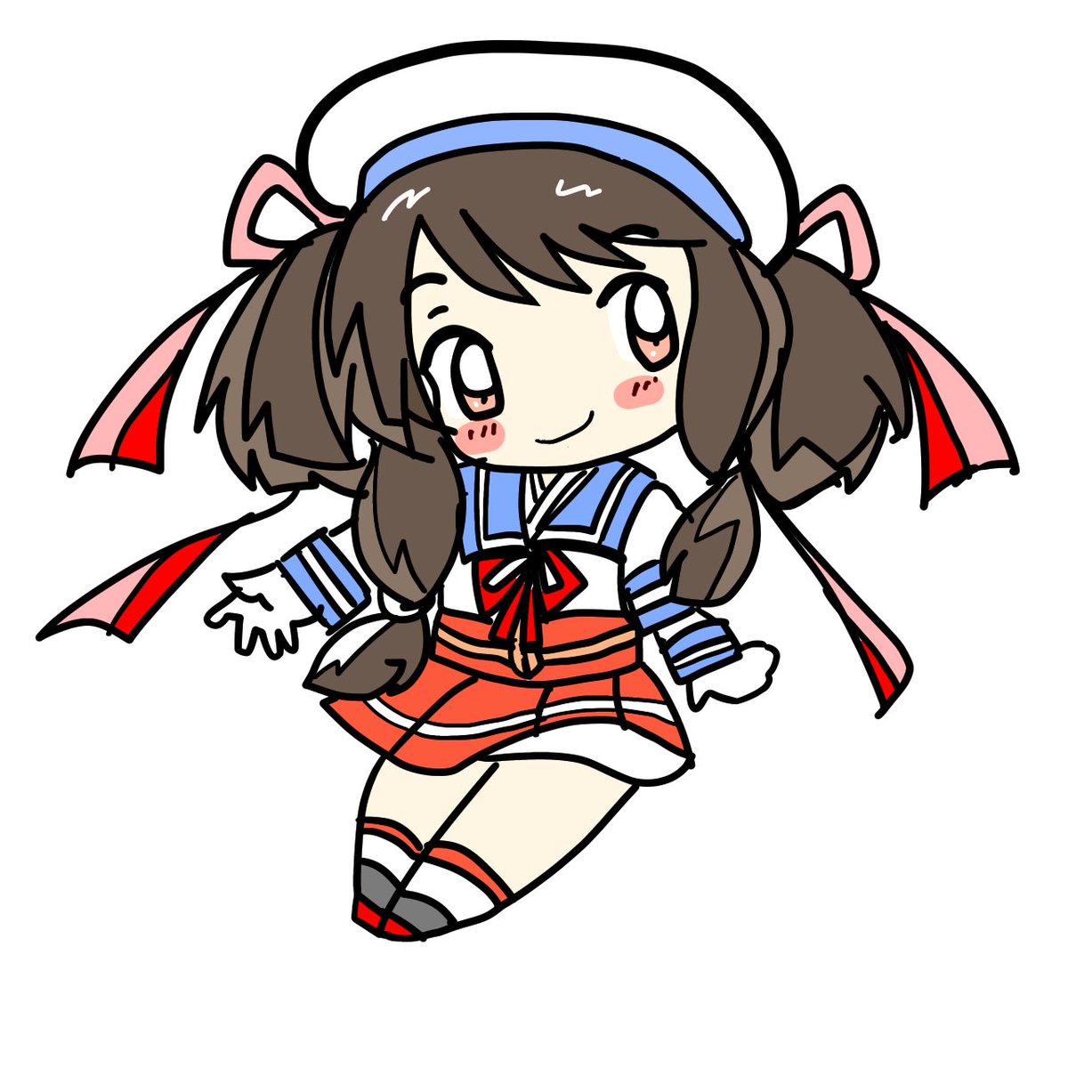 艦これ「#艦これ版深夜の真剣お絵描き60分一本勝負 #艦これ版真剣お絵描き60分一本勝負」|塩粥のイラスト