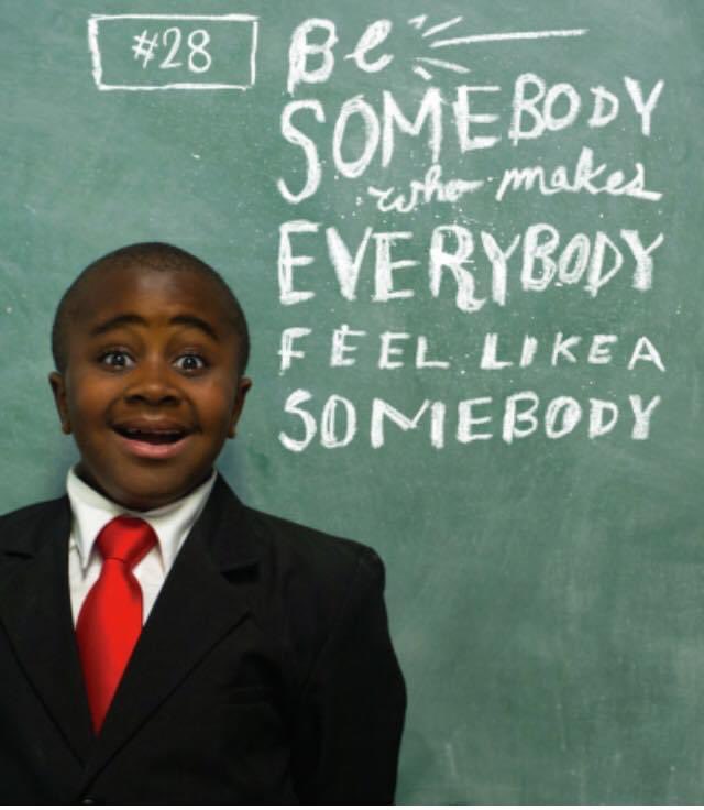 chstoads's tweet photo. Words to live by, Happy Monday.
#mondaymotivation #kidpresident #makeeverybodyfeellikeasomebody https://t.co/1GnAIUxNnx