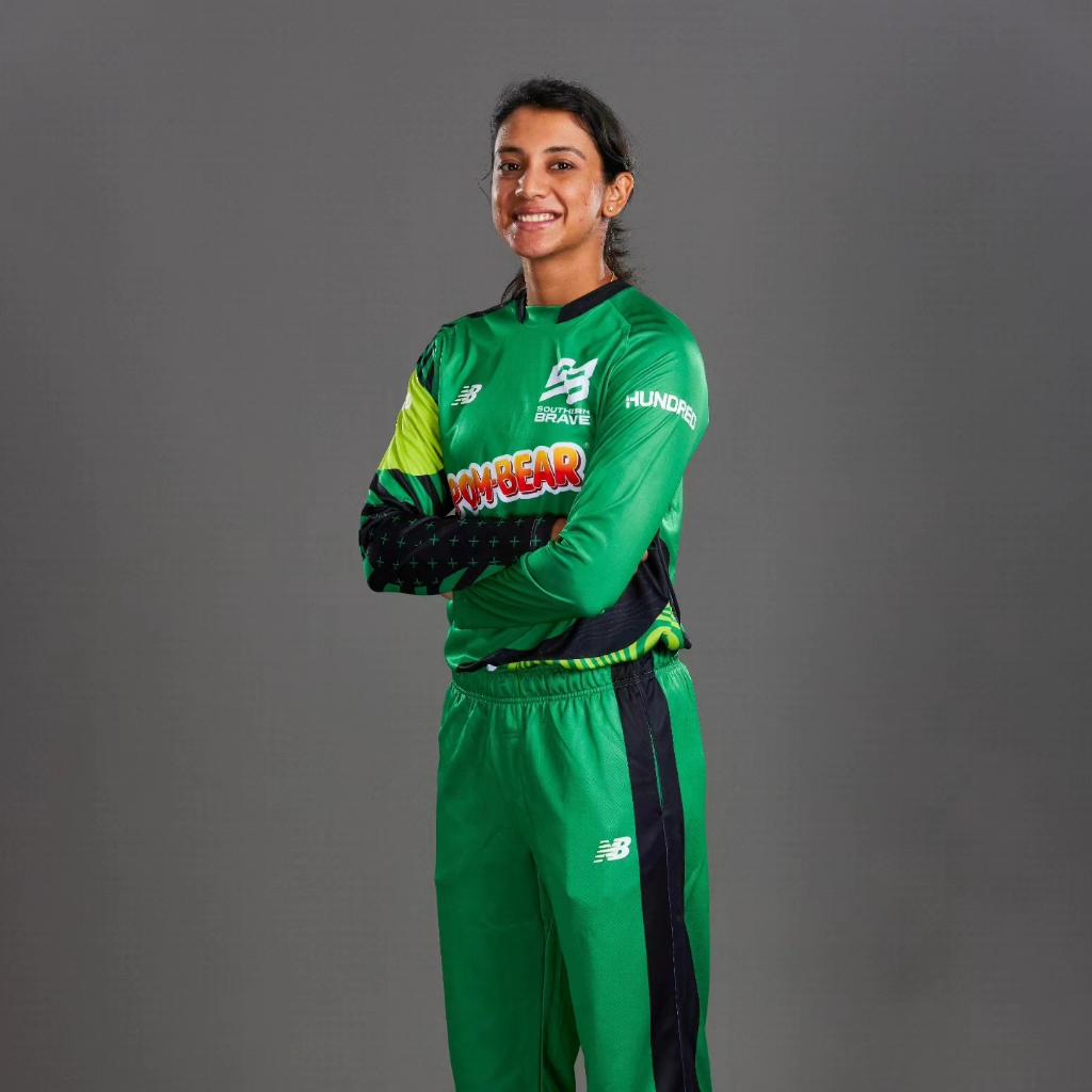 mandhana_smriti's tweet photo. It's time for #TheHundred. Let's go, Brave! https://t.co/qmFAhdMJop