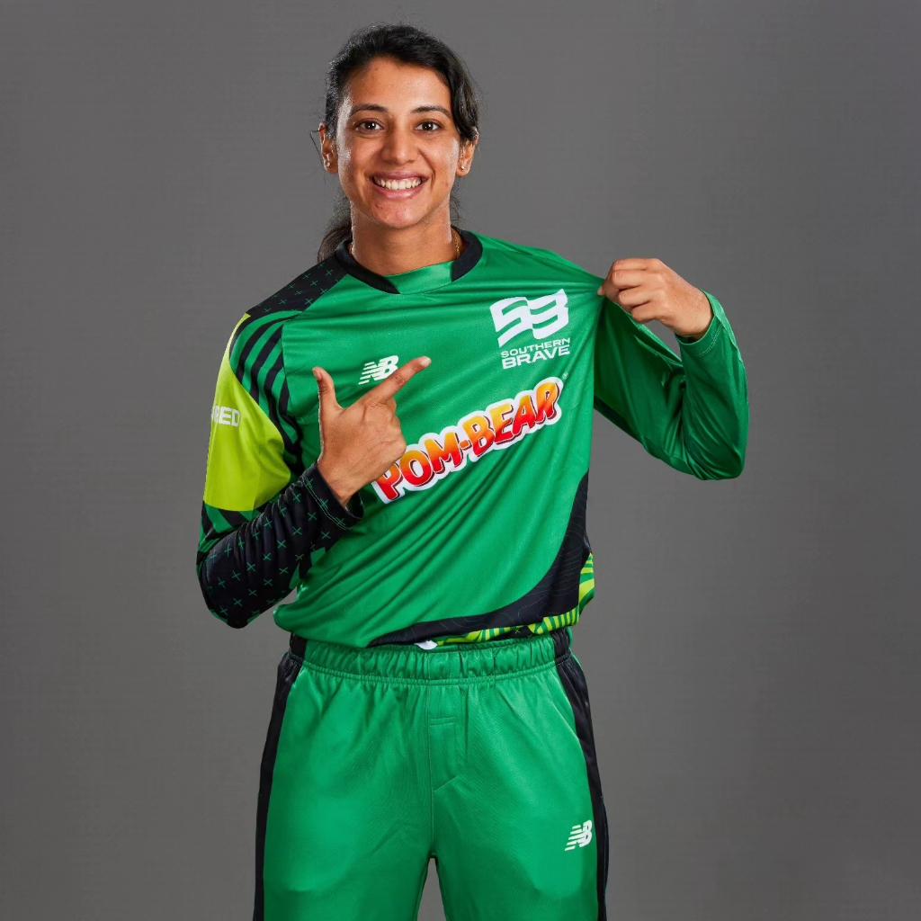 mandhana_smriti's tweet photo. It's time for #TheHundred. Let's go, Brave! https://t.co/qmFAhdMJop