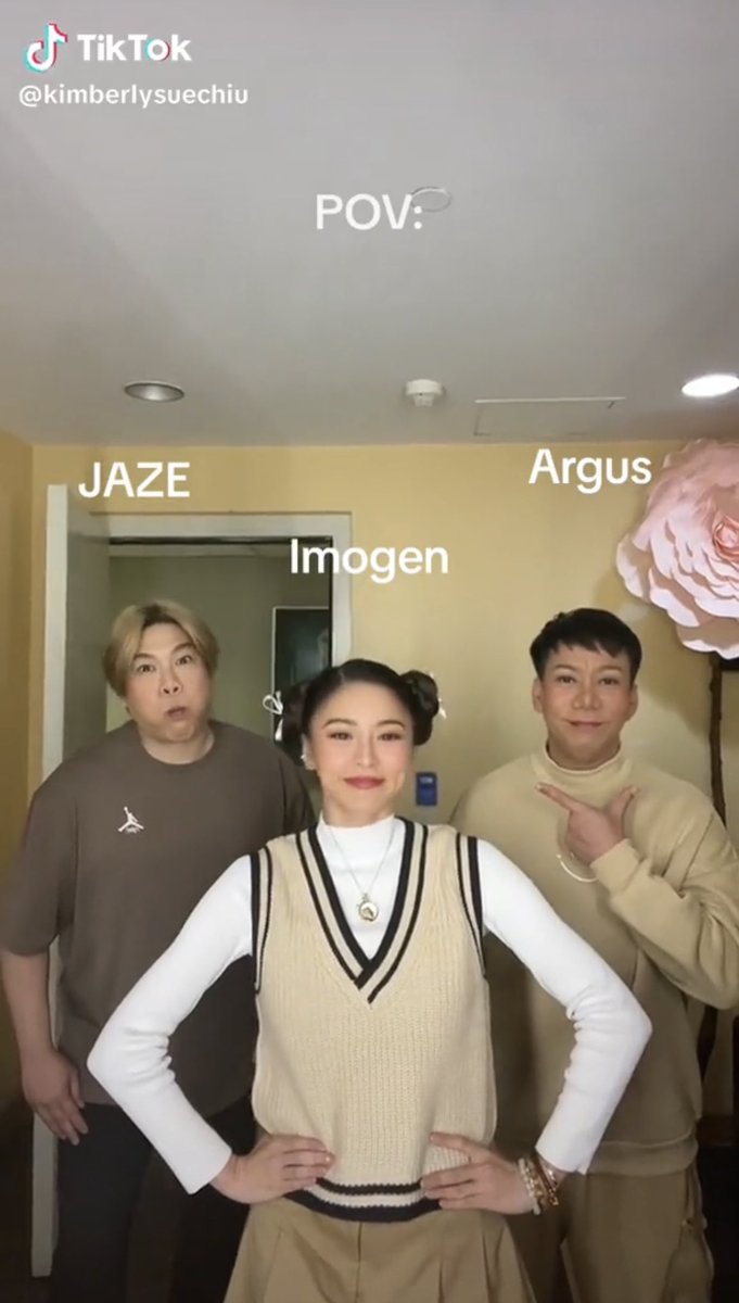 teamKCGofficial's tweet image. Kim Chiu uploaded a new video on her tiktok account! ♥️
📸 @.kimberlysuechiu 
📌 Full video here:
🖇️ tiktok.com/t/ZSLQ8GY6j/

“JAZE, IMOGEN and ARGUS in 2035” 🤣 #MiniMsUDanceChallenge 

#KimChiu @prinsesachinita