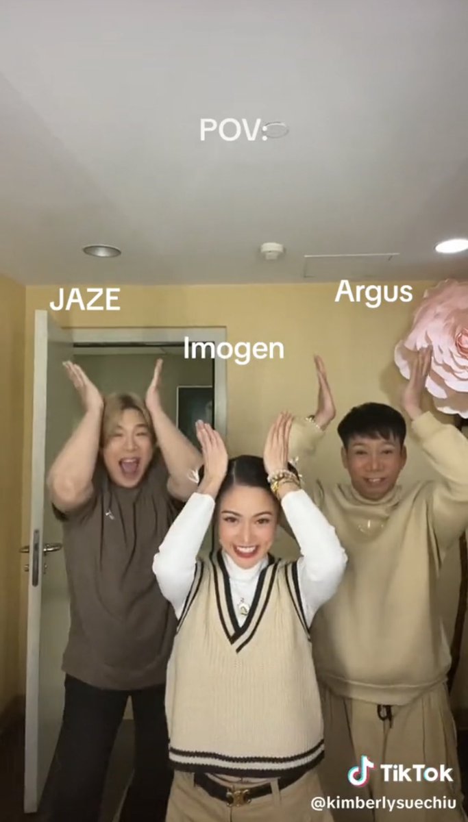 teamKCGofficial's tweet image. Kim Chiu uploaded a new video on her tiktok account! ♥️
📸 @.kimberlysuechiu 
📌 Full video here:
🖇️ tiktok.com/t/ZSLQ8GY6j/

“JAZE, IMOGEN and ARGUS in 2035” 🤣 #MiniMsUDanceChallenge 

#KimChiu @prinsesachinita