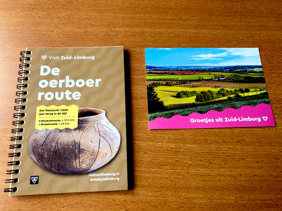 #PublicArchaeology💪Leuk archeologisch nieuws uit Limburg! @RM_Oudheden werkte mee aan de oerboerfietsroutes rondom het thema bandkeramiek #visitzuidlimburg @VisitZL