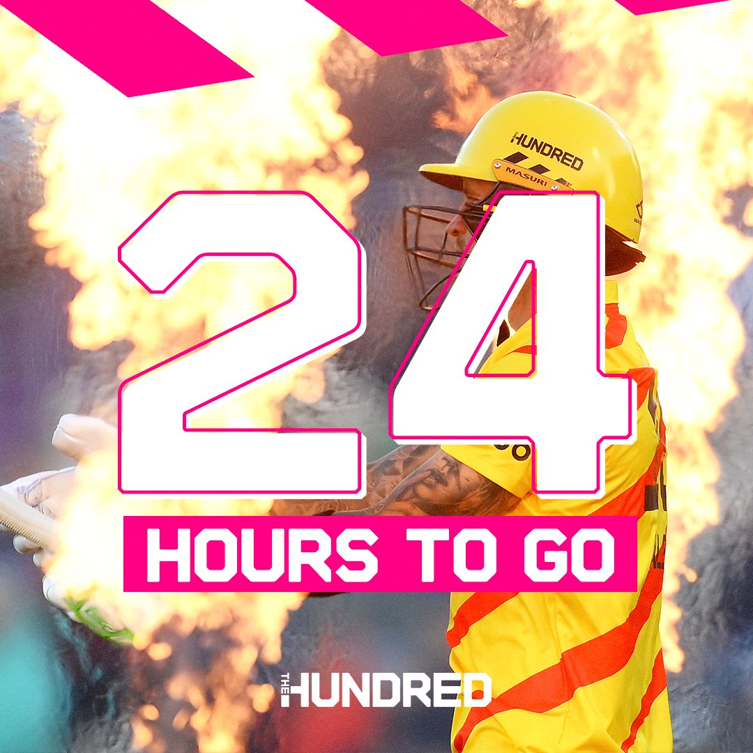 See you tomorrow! 🥳

#TheHundred