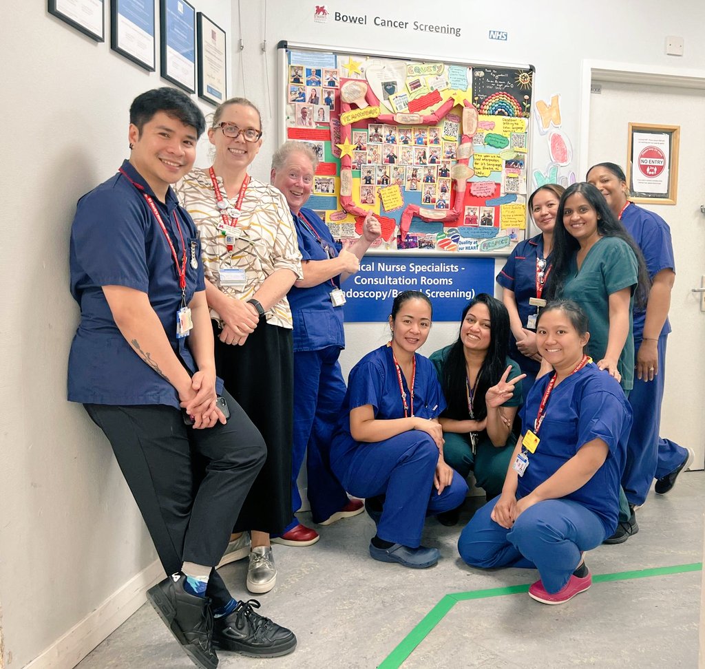 stmarksbcsc's tweet photo. Yay!!!!
Great efforts by the team. Congratulations runners up- Bowel Cancer Screening team NPH. Big shout out to Rochelle for her wonderful presentation on the WOW board.   
#wowboardcompetition @BowelsOfStMarks @LNWH_NHS @SarahTom123 @StMarksHospital https://t.co/JbtFJulyQI