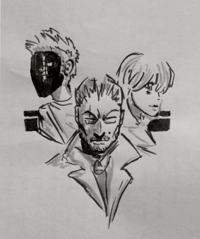 Misha_Pchel's tweet photo. One of the first concepts I draw  5 years ago for my game. 
Heavily inspired by Yoji Shinkawa as you can say.
Project was cancelled, but the idea of renewing a development is constantly in my head.
#indiegames https://t.co/pOyelCDvgC