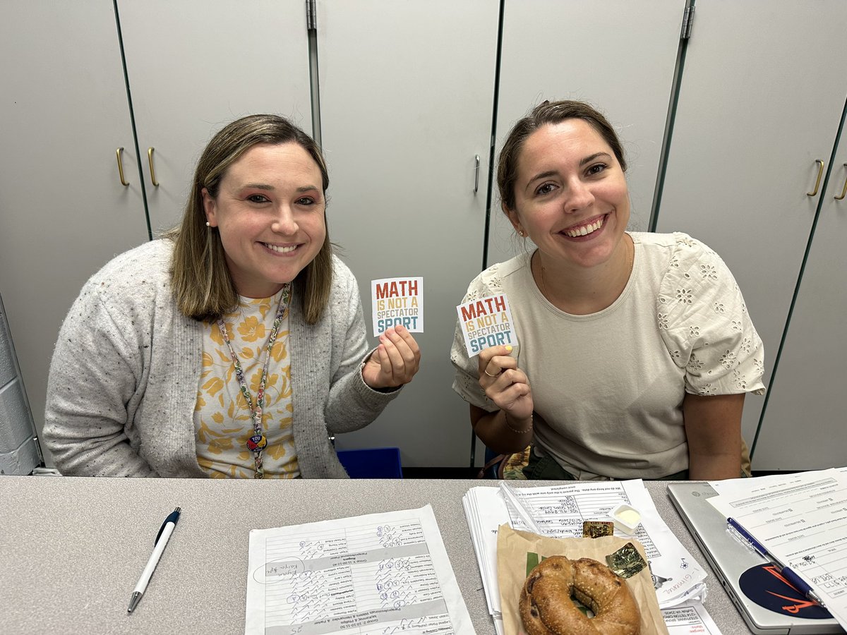 KelGreening's tweet photo. Had to recognize our amazing summer school admin and teachers who are supporting hands on math! #mathisnotaspectatorsport https://t.co/ciqSr885UN