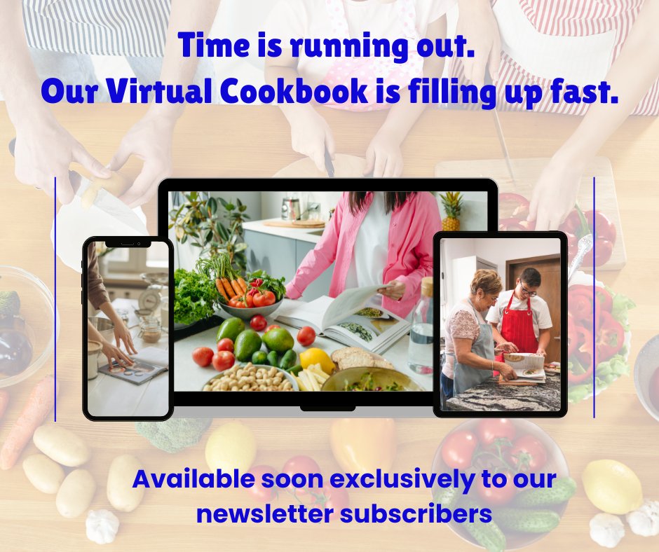 Gas_Solar0's tweet photo. Calling All Foodies! Submit Your Recipes NOW for Our Virtual Cookbook!  Time is running out, as our Virtual Cookbook is filling up fast. We have made it even easier to submit your recipes! 
Submit here https://t.co/HXRFL3ouCX
#VirtualCookbook #LimitedSpots https://t.co/P0ejjgQUEM