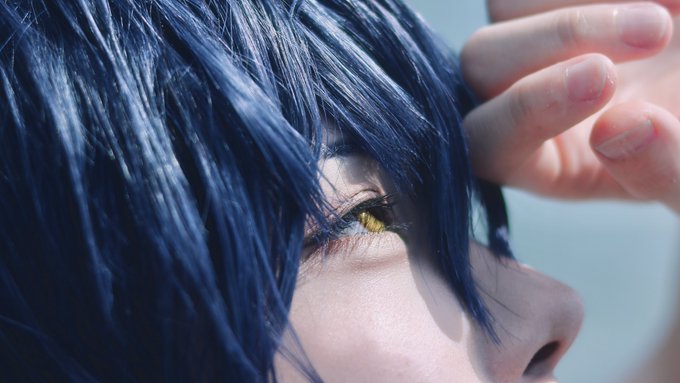 「blue hair wet」 illustration images(Latest)