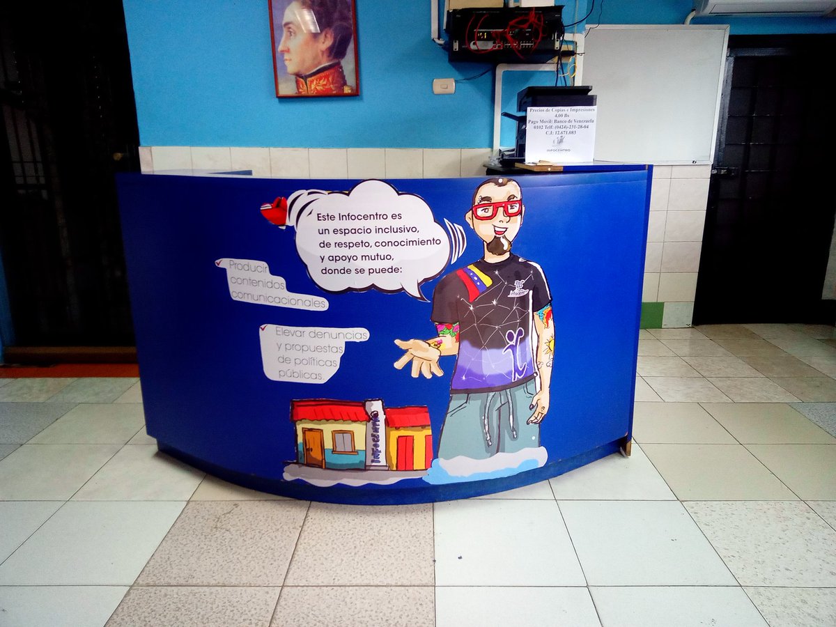 BrigadasCHCH's tweet photo. #FotoDelDía

Si usted va al infocentro Julián Blanco se va a encontrar con una hermosa recepción donde los compañeros facilitadores  lo van a orientar para que usted pueda resolver sus inquietudes.

¡Vamos!

#MaduroTieneUnBeta
@NicolasMaduro 
@Gabrielasjr 
@LaRosaInfoVE https://t.co/n02Aga4beQ