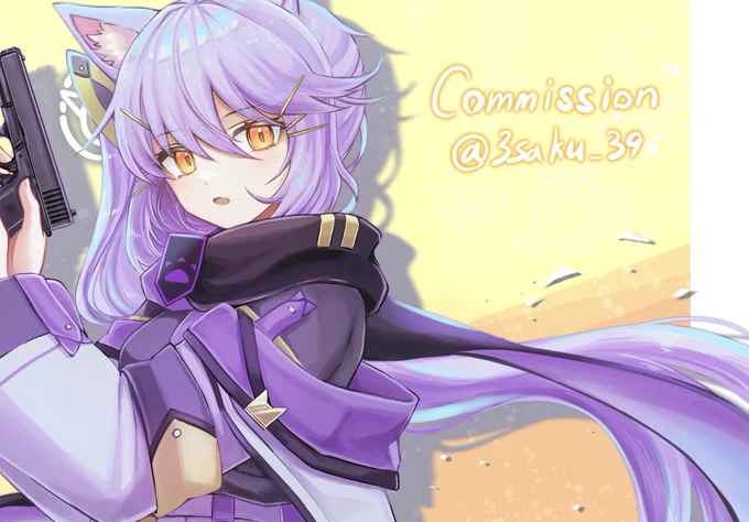 skebでvtuberのKuro Kazuki様を描かせていただきました!リクエストありがとうございました
