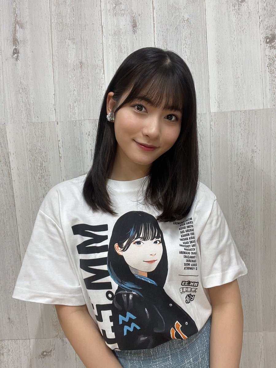 北川莉央　Tシャツ　タオル　ガオッキー　モーニング娘。'25 モーニング娘。 15期 Blog】 コラボTシャツ！ 北川莉央: ٩( ᐛ )وこんにちは〜昨日の