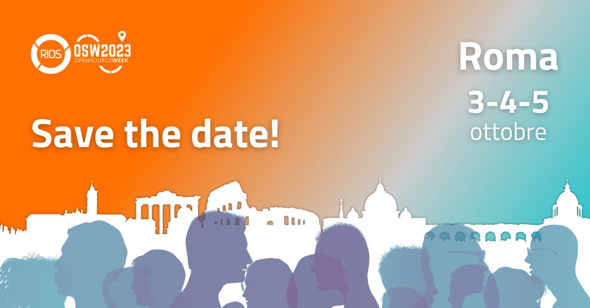 RIOS_opensource's tweet image. Un ulteriore grande motivo per partecipare all&apos;#OpenSourceWeek2023?

➡️L&apos;#OpenSourceExpo: la fiera dell&apos;#Open che farà da sfondo agli interventi del 3 e 4 ottobre per favorire l&apos;incontro con i principali attori e vendor del settore.

Pre-registrati qui ➡  bit.ly/3O0yL6r