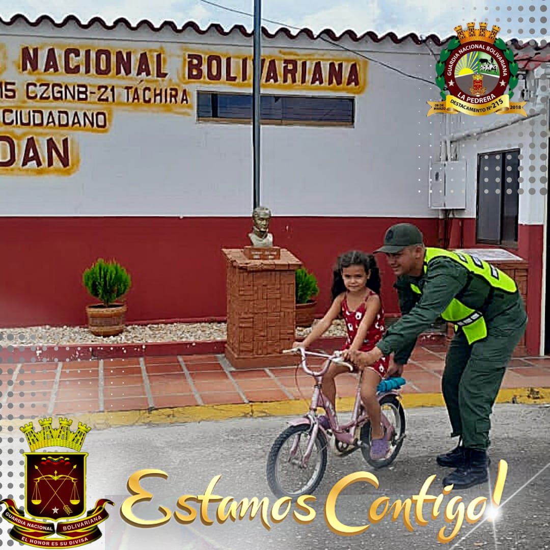 Somos protectores de la Patria, nuestra indetenible lucha y compromiso es garantizar la tranquilidad y bienestar al semillero Patrio. 

#MaduroTieneUnBeta
#YoSoyFANB
#GNBRumboAl86Aniversario