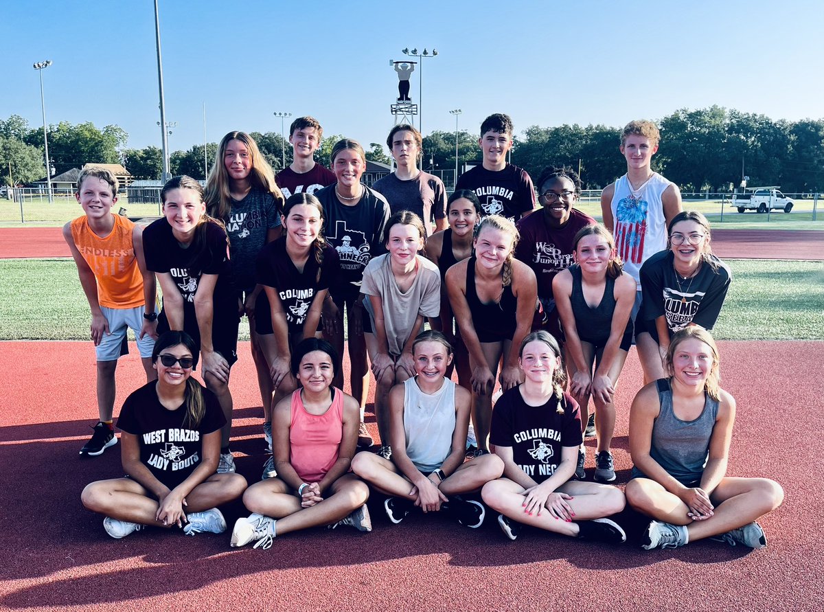 Columbia HS Roughnecks XC (@columbia_xc) on Twitter photo Great first day of Cross Country practice! #RideForTheC <a href="/CBISDTx/">Columbia-Brazoria</a> <a href="/CHSAthl/">Columbia Athletics - Ride For The ‘C’</a> Great first day of Cross Country practice! #RideForTheC <a href="/CBISDTx/">Columbia-Brazoria</a> <a href="/CHSAthl/">Columbia Athletics - Ride For The ‘C’</a>