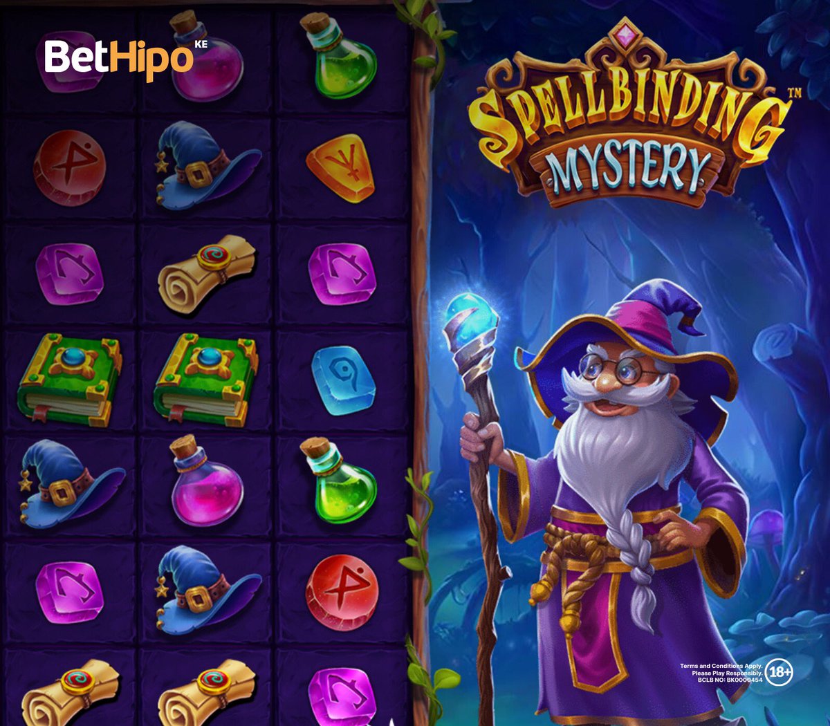 BetHipo's tweet photo. Usilalie bahati yako! 

Play Spellbinding Mystery on BetHipo casino and win big!

Visit https://t.co/xpzqHcutm8 and play! https://t.co/txFuWzC5mE