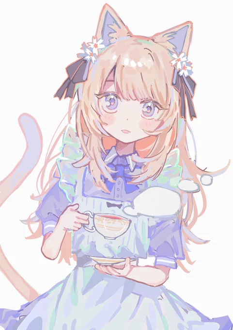 フォロワーの子を描きました 