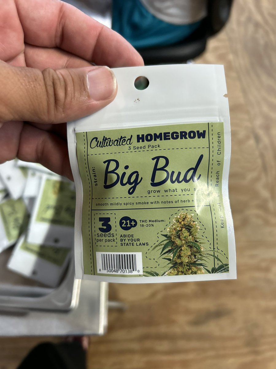Cultivated Homegrow seeds. Available tomorrow. #August1st #GrowYourOwn 🍀