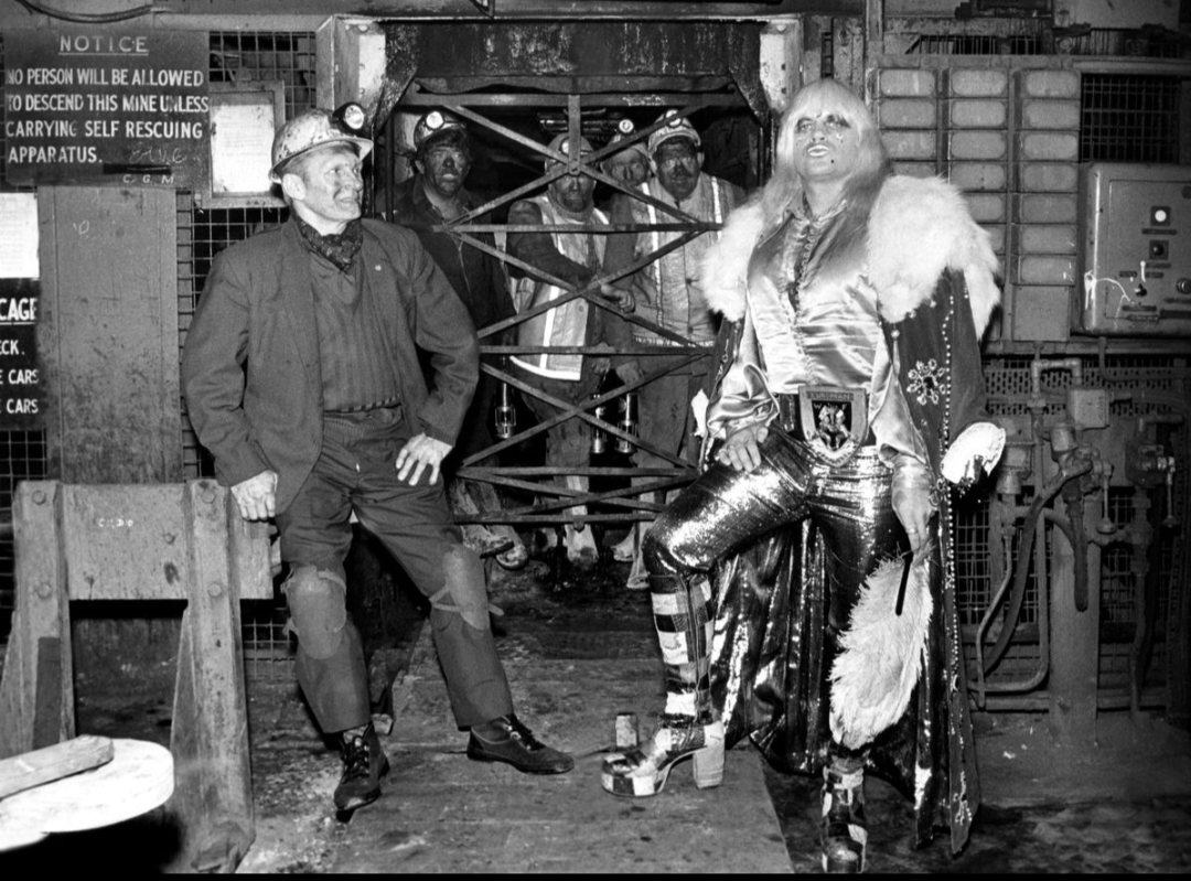 MarkTwenty3's tweet photo. RIP to a true legend and pioneer. The inspiration to so many pop culture figures and pro wrestlers to follow. From little son of a Welsh miner to worldwide icon. #ripadrian #adrianstreet https://t.co/tNdotwpxPv