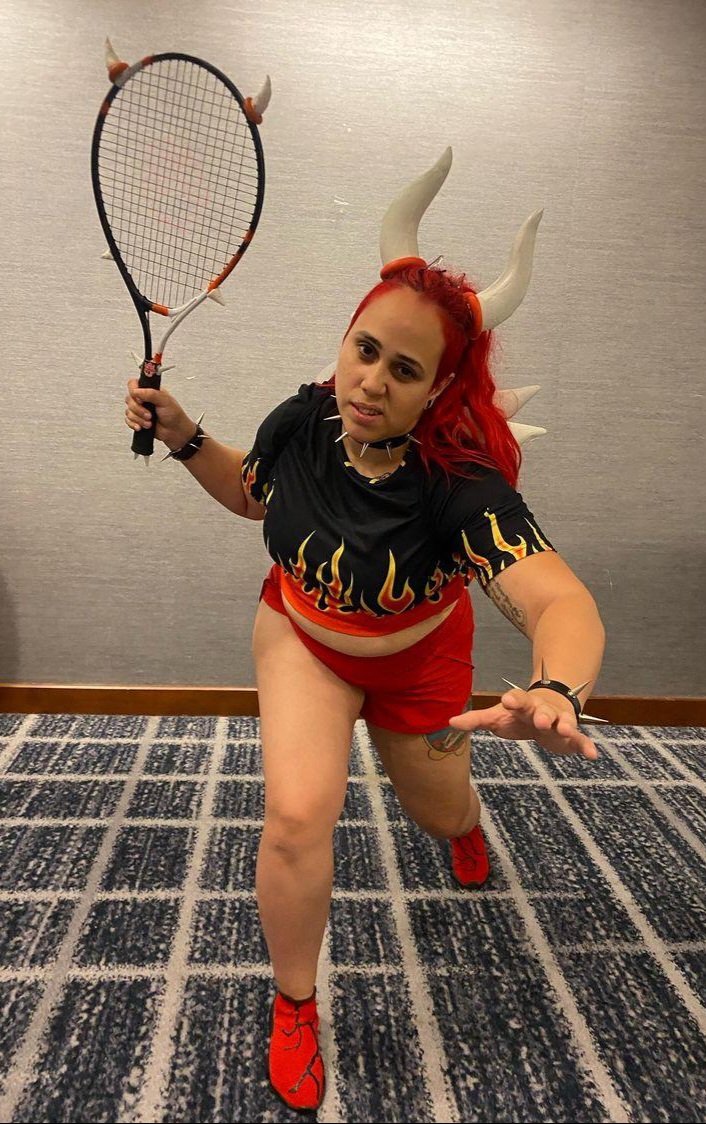 Fox_tailzz's tweet photo. Bowser coming in and smashing your #mariomonday lol 😆 #Bowser #cosplayerofinstagram #cosplay #cosplayers https://t.co/yRKfc8N2Ma