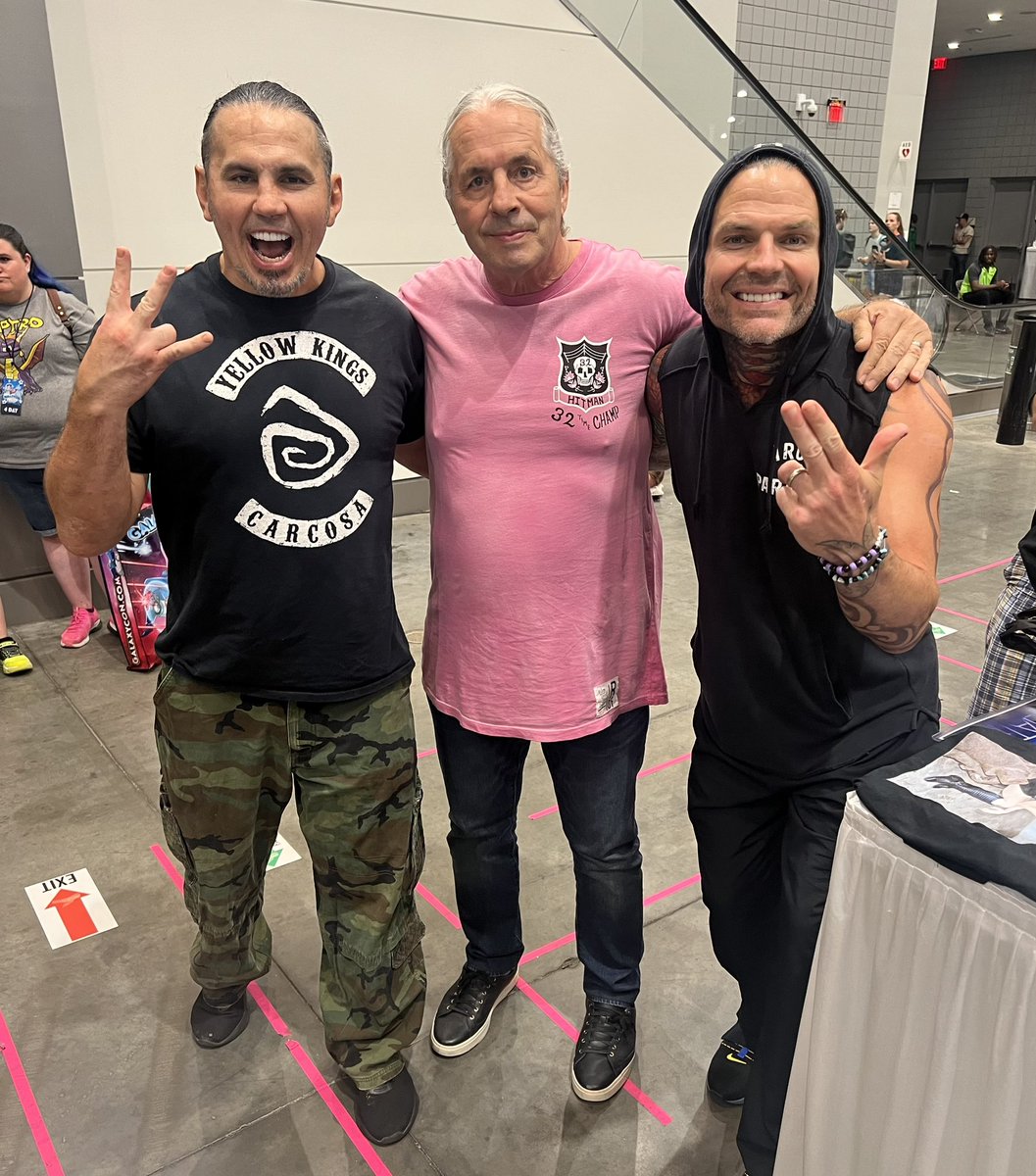 MATTHARDYBRAND's tweet photo. The Hardys &amp; The Hitman https://t.co/WyROwmFBcx