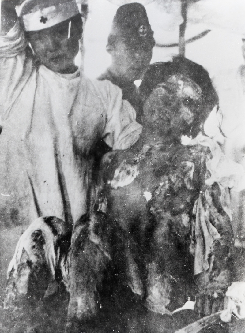 xxxxyUkixxxxx's tweet photo. @barbiethemovie @alex_icon See those girls including Mother Mary who survived under the mushroom cloud in Nagasaki. Never thought  Barbie would make fun of those girls. #NoBarbenheimer 
I never support #Barbenheimer https://t.co/RRxTcOihH0