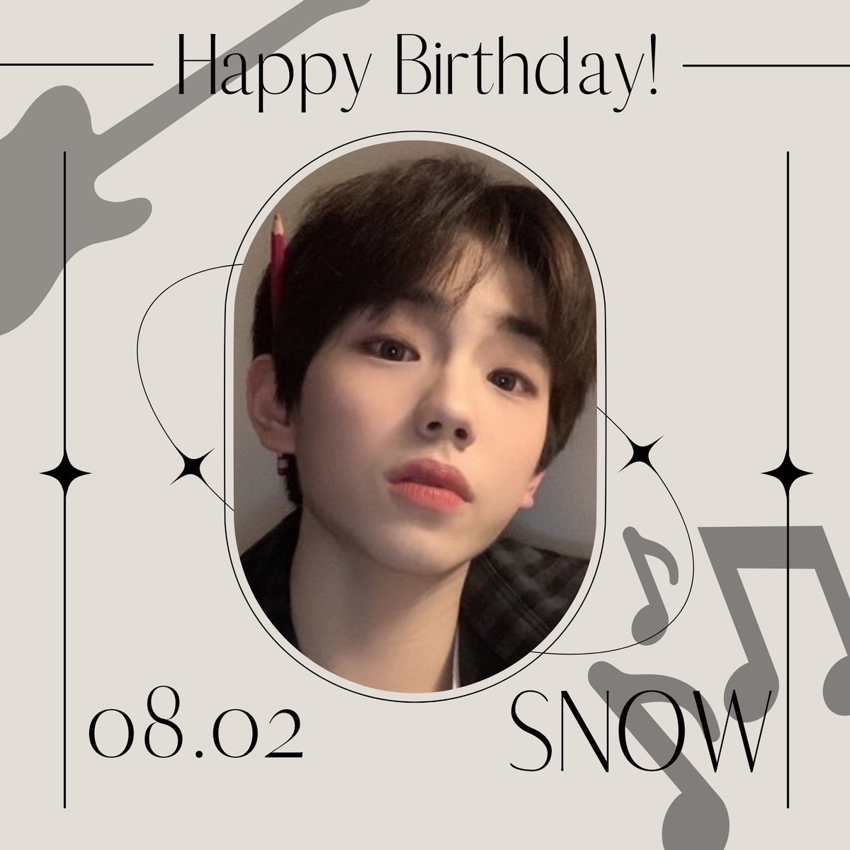 teundermembers's tweet photo. 20230802 Happy SNOW's Day

#Happy_SNOW_Day

#스노우 #SNOW @kyulvty
#튼더르 #TEUNDER https://t.co/fyJmNzaLH1