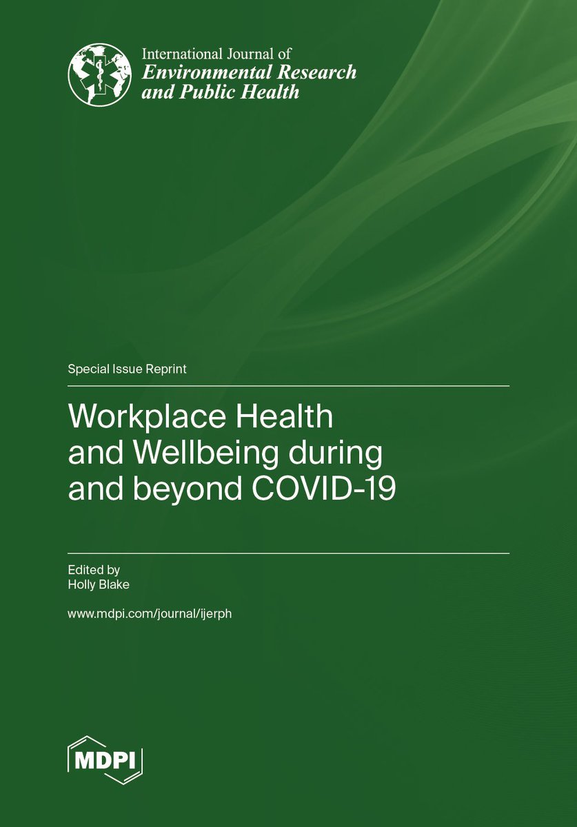 Mehmet_Notts's tweet photo. #GreatNewsAlert 🥳The book on workplace health during #thepandemic #covid19, now available on MDPIBooks, features 36 insightful papers. I'm thrilled to have contributed to three of these papers, actively engaging in data collection and analysis.
Congrats @hollyblakenotts 👏 https://t.co/7FX66YZeWE