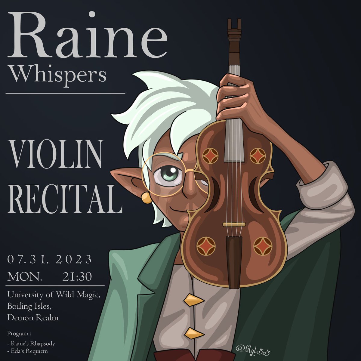 lily10505's tweet photo. 歡迎參加🎻
#TOH #TheOwlHouse
#TheOwlHouseFanart #Raeda
#RaineWhispers #Rainestorm #Raine
#TheOwlHouseFinale #TheOwlHouseS3 #TheOwlHouseSeason3 https://t.co/uo9hfUgCYT