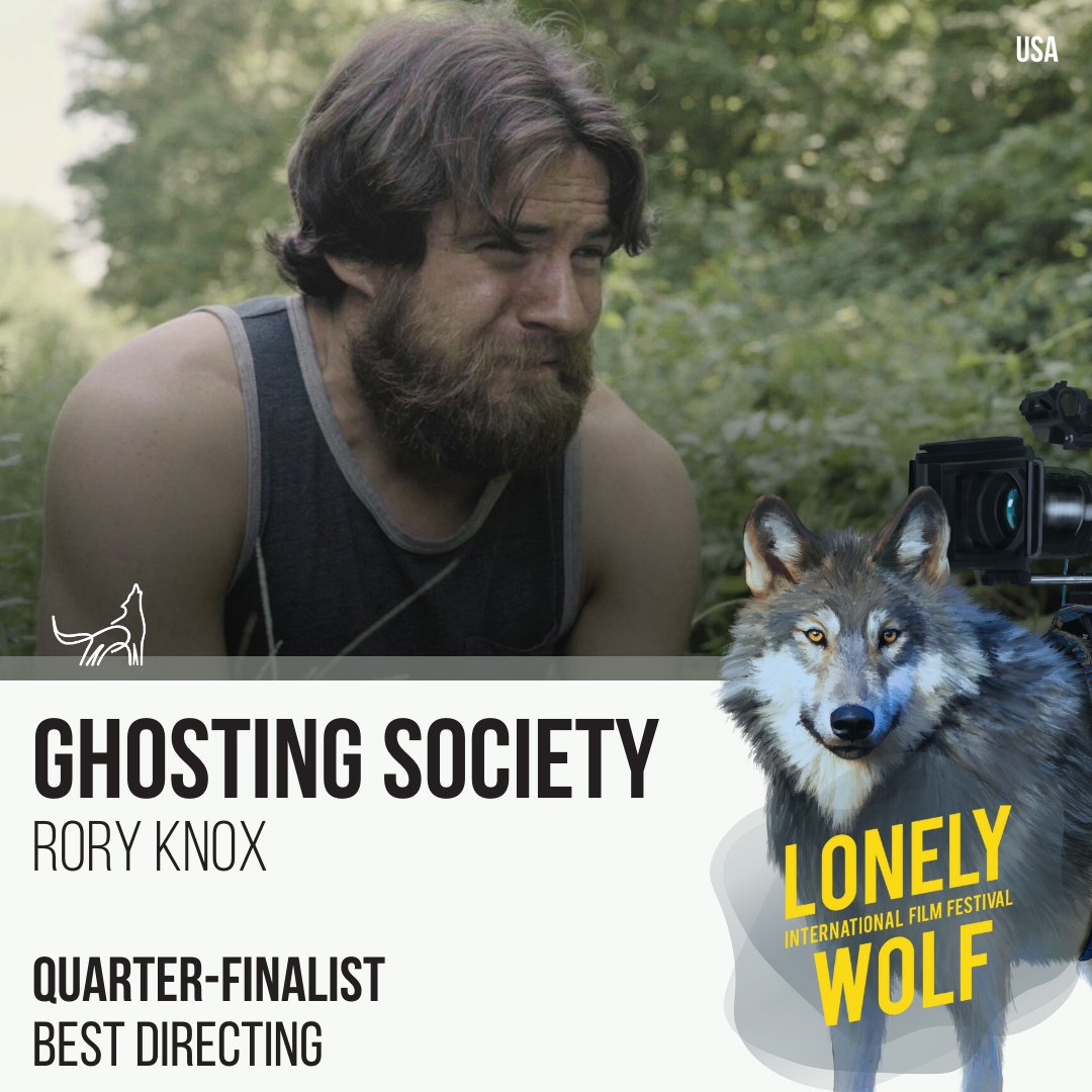 Congratulations, @roryknox_ for becoming an Alpha in our wolfpack this 2023 Summer Edition! GHOSTING SOCIETY is spectacular! Nominated for Best Directing! Oo-oo-owooooo!!