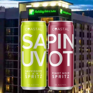 ACGsocial's tweet photo. $ACGX #CoastalSpritz #SauvignonBlanc and #PinotNoir are now available at the #HolidayInn in #Nashville #TN #Expanding #WineSpritz #Rose #Spritz #Pineapple #Watermelon #ClassicRose #RoseSpritz #CoastalSpritz #SayLessSpritz #Growing #OTCMarkets #Investments #Consulting #ACGX https://t.co/5IQ7omziyu