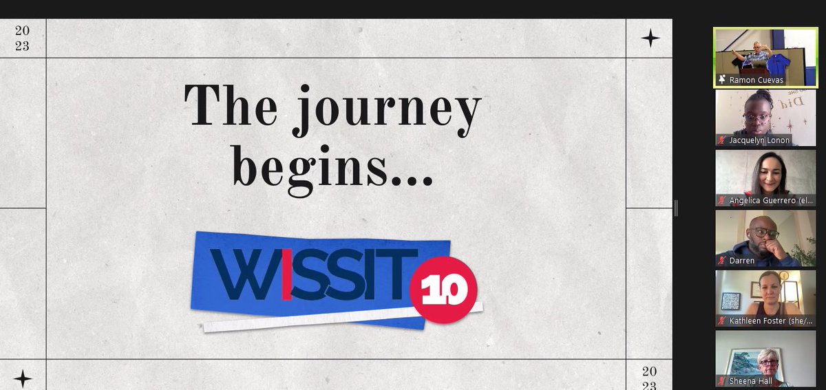 And the journey begins…
This year is very special to me because I get to be part of encouraging other educators with WISSIT’s throughlines! Who would have known 6 years ago sitting at Harvard Project Zero, I would be here today. #whatajourney #educator #wissit2023 #10years #yay