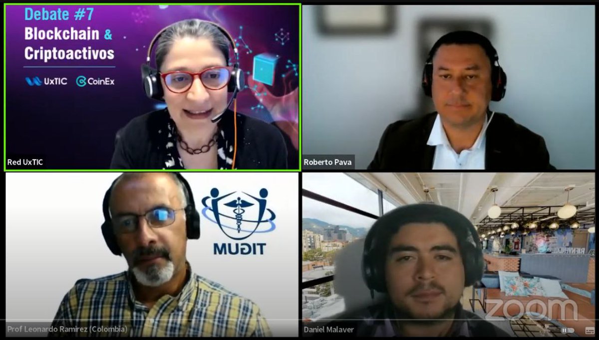 Debate #7 sobre #Blockchain, identidad digital y custodia de datos se realizó el pasado 18 de julio de 2023. 

El evento fue organizado con <a href="/CoinExSpanish/">CoinEx Spanish</a> y la <a href="/UxTIC_/">UxTIC</a> 

Más detalles en: uxtic.co/spip/?Memoria-…