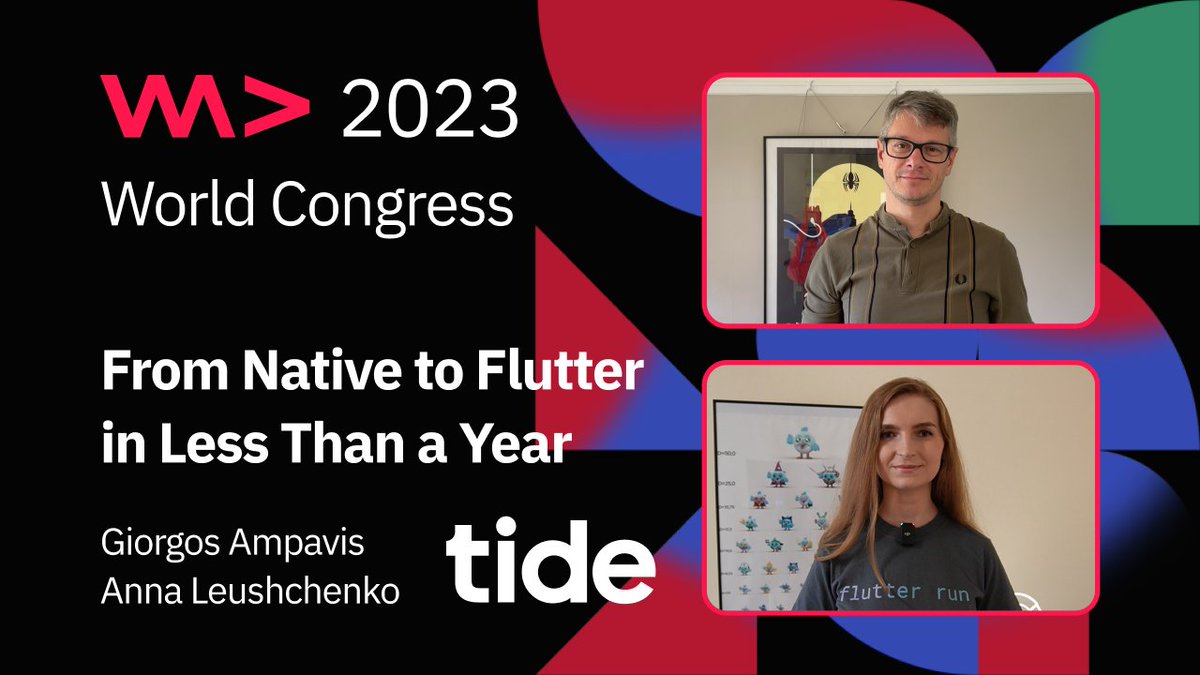 Huge project to rewrite? Big diverse dev team? Strict deadline?
Learn how we did it with #Flutter at <a href="/TideBusiness/">Tide</a> in "From Native to Flutter in Less Than a Year" talk by Anna <a href="/AnnaLeushchenko/">Anna Leushchenko 👩‍💻💙📱🇺🇦</a> and Giorgos <a href="/ampav_is/">Giorgos Ampavis (he/him)</a> at #WeAreDevelopers #WorldCongress2023!

youtu.be/Wl8Pp9rjiAc