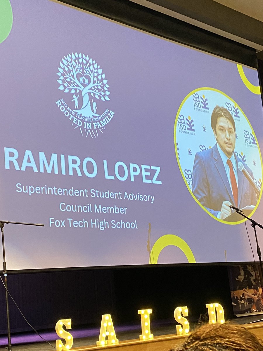 SAISD Foundation tweet media