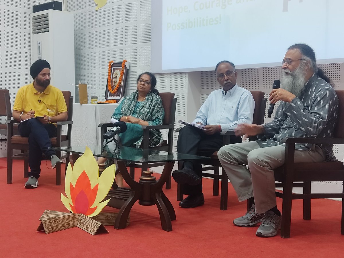 #firesidechat #sanjhisikhiya #education #change #hope #courage #possibilities