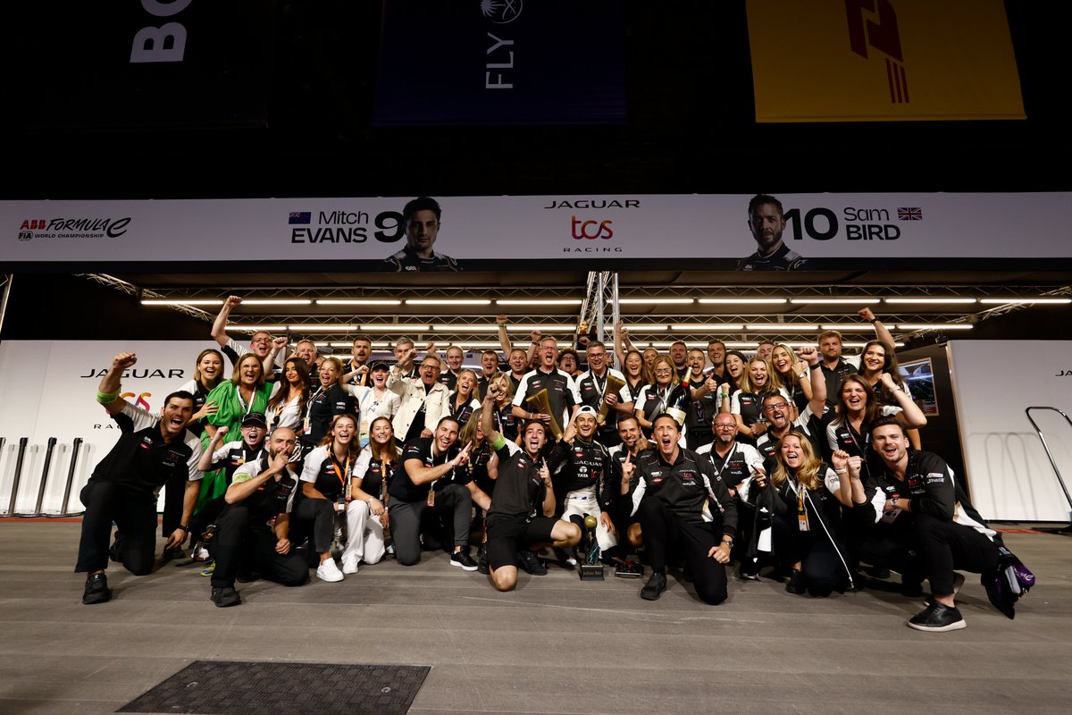 JLR (@jlr_news) on Twitter photo Congratulations to the <a href="/JaguarRacing/">Jaguar TCS Racing</a> team finishing as ABB FIA Formula E Teams World Championship Runners-Up – an outstanding performance and result.
Roll on season 10!
#FormulaE #RacetoRoad #Jaguar Congratulations to the <a href="/JaguarRacing/">Jaguar TCS Racing</a> team finishing as ABB FIA Formula E Teams World Championship Runners-Up – an outstanding performance and result.
Roll on season 10!
#FormulaE #RacetoRoad #Jaguar