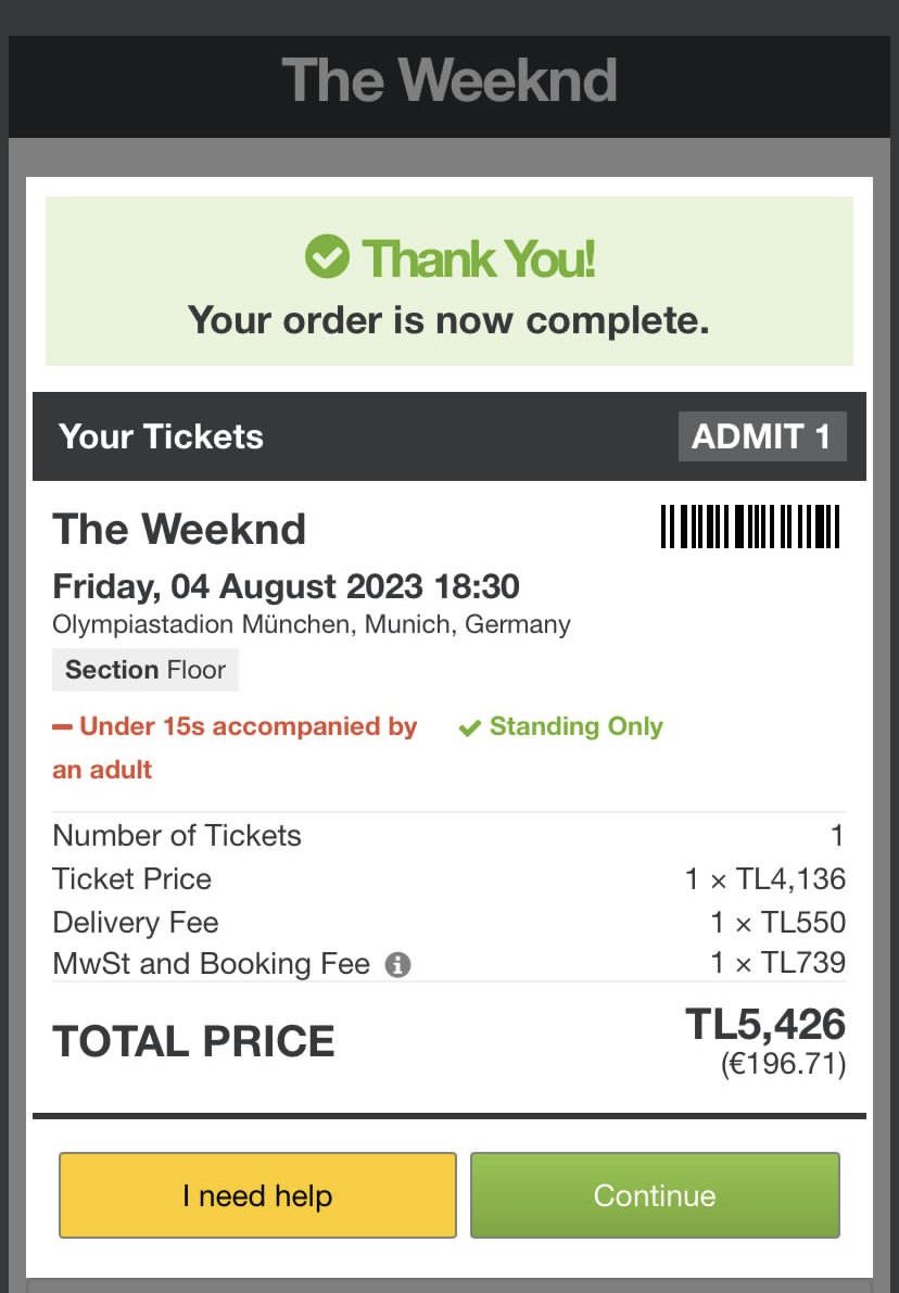 kertemkert's tweet image. @theweeknd @viagogo @ups 
Big disappointment. You couldn’t mannage to deliver in time  a ticket that I paid on 24th of June for Theweeknd concert in Munich Germany 4th of August. 
What kind of exuse is that the address is correct but the name wasn’t written on the door bell ?