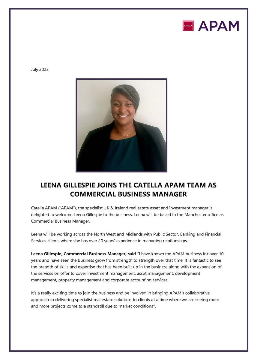 Catella APAM tweet media