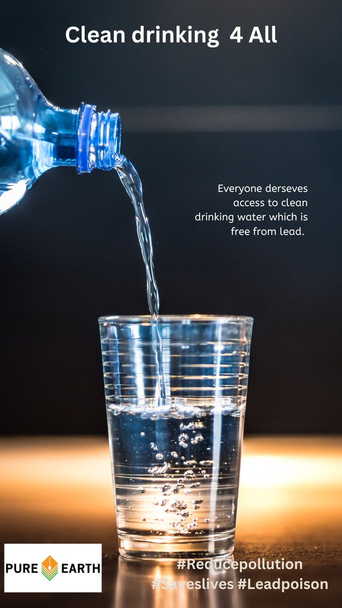 pureearthgh's tweet photo. Everyone deserves access to free drinking water free from #lead.
#Savelive #Reducepollution #Leadpoison https://t.co/ynKL1gcjwi