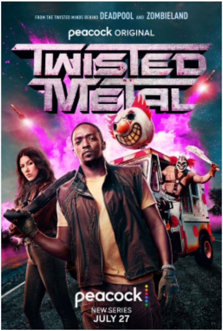 JimmyMeaz's tweet photo. The Twisted Metal series is 🔥 . I binge watched all 10 episodes.  #TwistedMetal https://t.co/5Mhlknaj1G