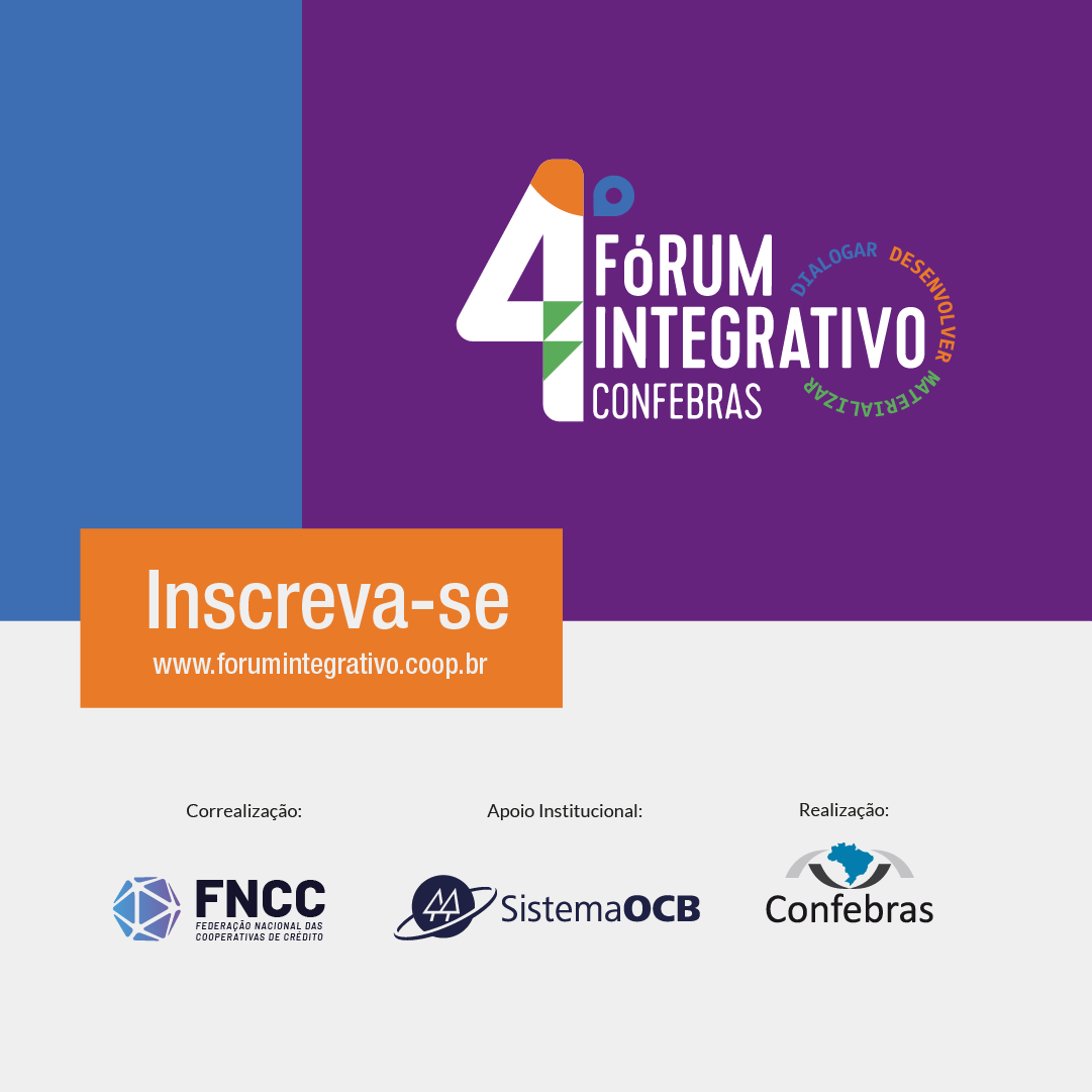 confebras's tweet photo. A Intercooperação é o melhor caminho para as cooperativas de crédito singulares independentes crescerem e fortalecerem o sistema cooperativista como um todo.

Faça agora sua inscrição para o Ciclo Materializar do 4º Fórum Integrativo Confebras!

👉 https://t.co/weIYzUUcwT https://t.co/YBmnTXnbmA