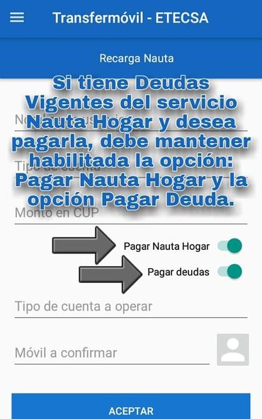 migueld9025's tweet photo. ¿Cómo pagar 💳💰 la cuota #NautaHogar 👨‍💻 desde el #Transfermóvil 📲? 
✅Estos son algunos consejos que debes tener presente según sea su caso #CubaInformatiza
#CubaPorLaTransformaciónDigital #EtecsaTeAcompaña 💙🇨🇺📲 https://t.co/qLs4k167CO